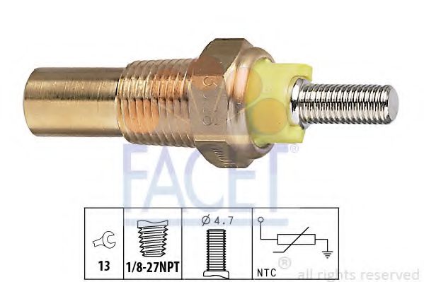 Imagine senzor,temperatura lichid de racire FACET 7.3028