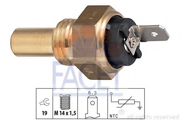 Imagine senzor,temperatura lichid de racire FACET 7.3066