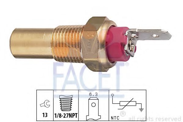 Imagine senzor,temperatura lichid de racire FACET 7.3069