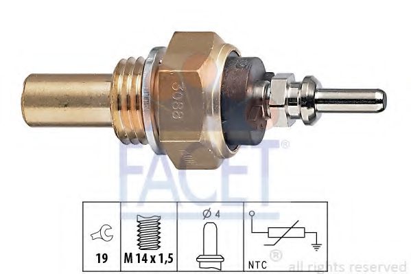 Imagine senzor,temperatura lichid de racire FACET 7.3088