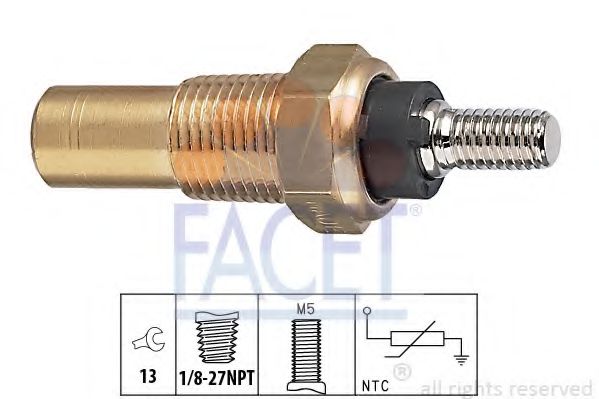 Imagine senzor,temperatura lichid de racire FACET 7.3124