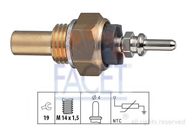 Imagine senzor,temperatura lichid de racire FACET 7.3131