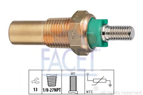 Imagine senzor,temperatura lichid de racire FACET 7.3136