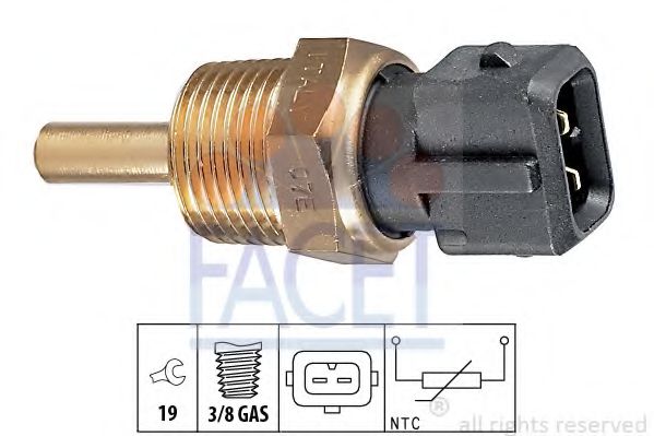 Imagine senzor,temperatura ulei FACET 7.3144