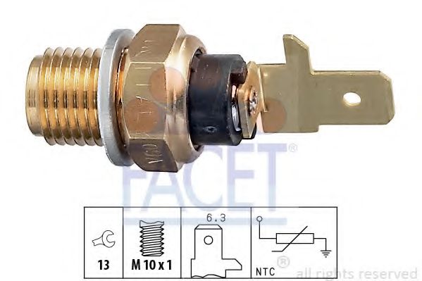 Imagine senzor,temperatura ulei FACET 7.3154