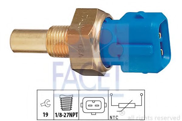 Imagine senzor,temperatura lichid de racire FACET 7.3156