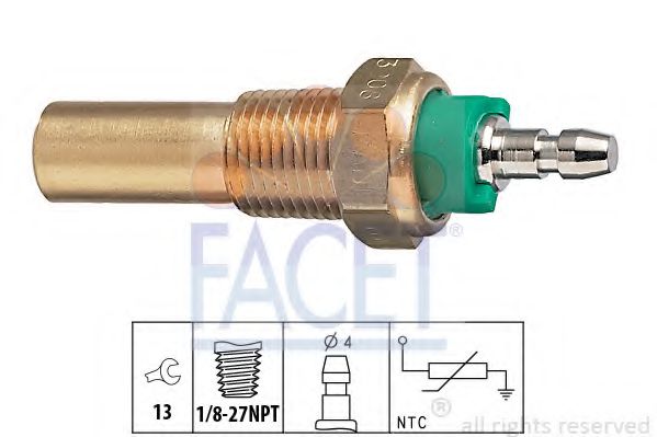 Imagine senzor,temperatura lichid de racire FACET 7.3208