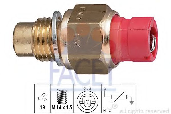 Imagine senzor,temperatura ulei FACET 7.3267