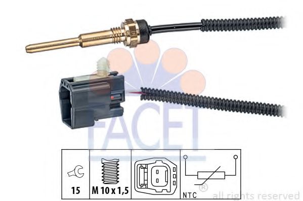 Imagine senzor,temperatura lichid de racire FACET 7.3331