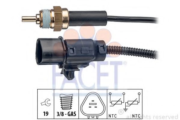 Imagine senzor,temperatura lichid de racire FACET 7.3373