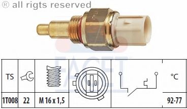 Imagine Comutator temperatura, ventilator radiator FACET 7.5158