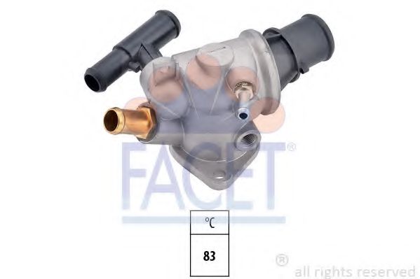 Termostat,lichid racire FACET 7.8123