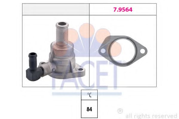 Imagine termostat,lichid racire FACET 7.8490