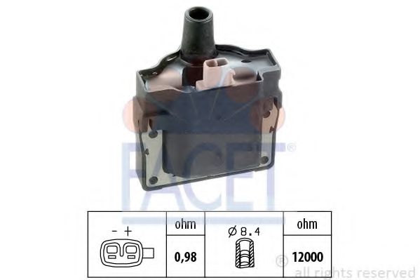 Imagine bobina de inductie FACET 9.6101