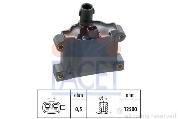 Imagine bobina de inductie FACET 9.6185S