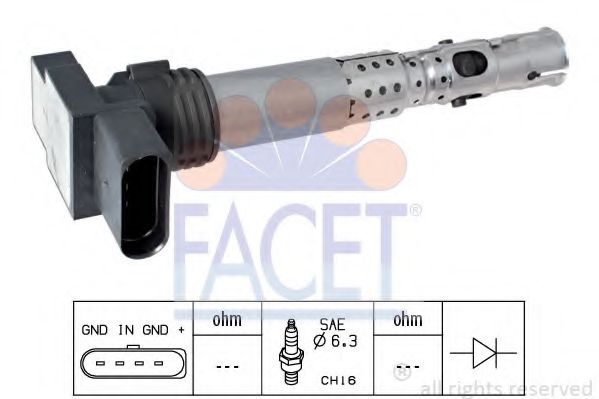 Imagine bobina de inductie FACET 9.6331