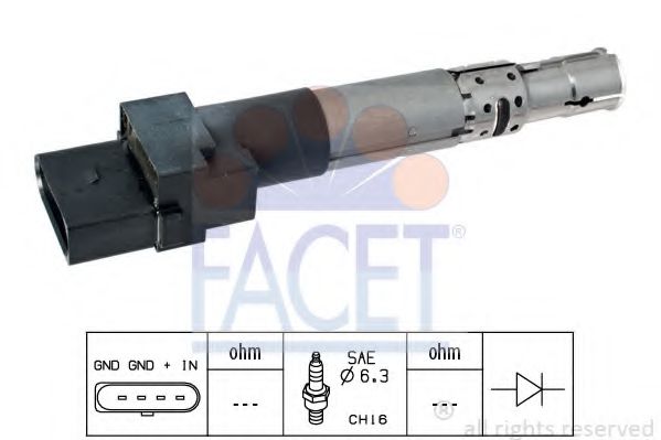 Imagine bobina de inductie FACET 9.6334