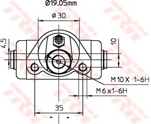 Imagine Cilindru receptor frana TRW BWD283