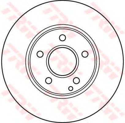 Imagine Disc frana TRW DF4947