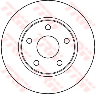 Imagine Disc frana TRW DF6037