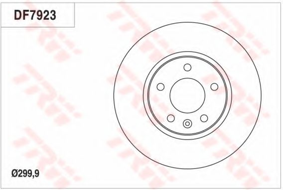 Imagine Disc frana TRW DF7923