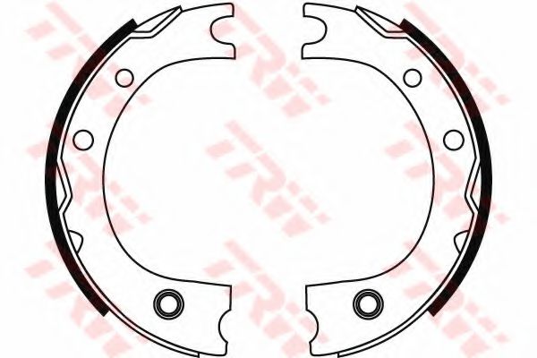 Imagine Set saboti frana, frana de mana TRW GS8716