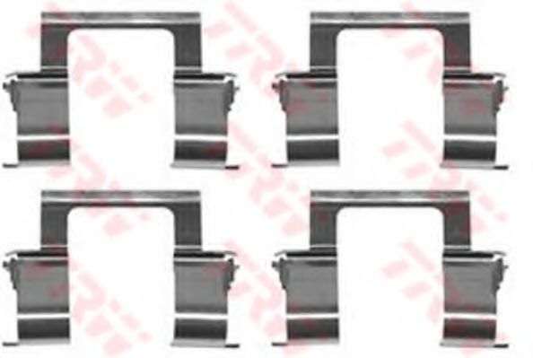 Imagine Set accesorii, placute frana TRW PFK372