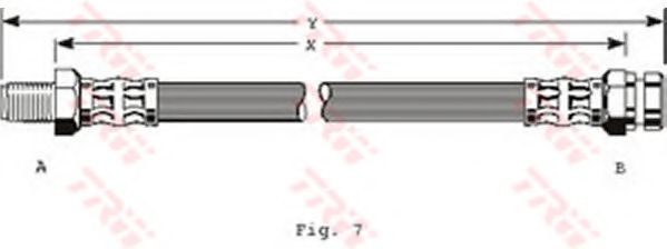 Imagine Furtun frana TRW PHB117