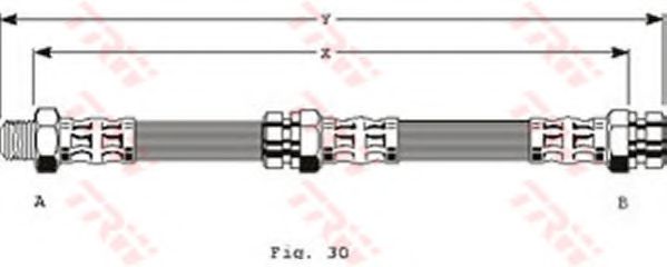 Imagine Furtun frana TRW PHB150