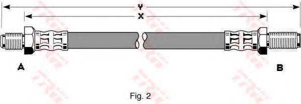 Imagine Furtun frana TRW PHC129