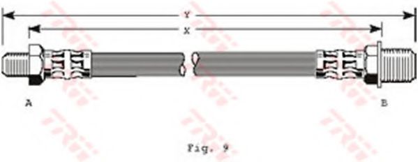 Imagine Furtun frana TRW PHC149