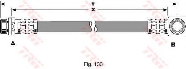 Imagine Furtun frana TRW PHD273