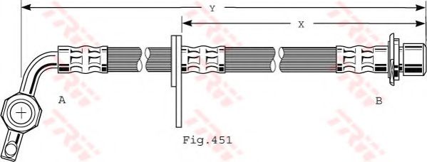 Imagine Furtun frana TRW PHD477