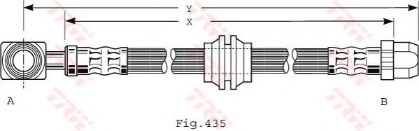 Imagine Furtun frana TRW PHD479