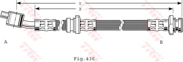 Imagine Furtun frana TRW PHD480