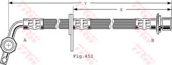 Imagine Furtun frana TRW PHD496