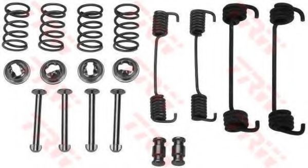 Imagine set accesorii, saboti frana parcare TRW SFK164