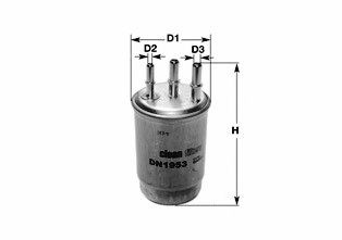 Imagine filtru combustibil CLEAN FILTERS DN1944