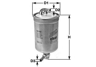 Imagine filtru combustibil CLEAN FILTERS DN1950