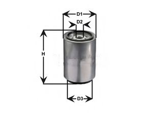 Imagine filtru combustibil CLEAN FILTERS DNW2515