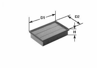 Imagine Filtru aer CLEAN FILTERS MA1028