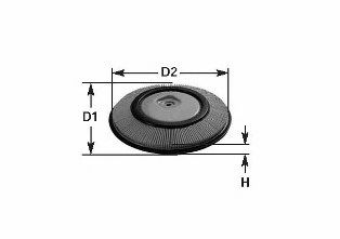 Imagine Filtru aer CLEAN FILTERS MA1040