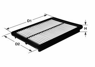 Imagine Filtru aer CLEAN FILTERS MA1126