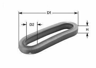 Imagine Filtru aer CLEAN FILTERS MA1156