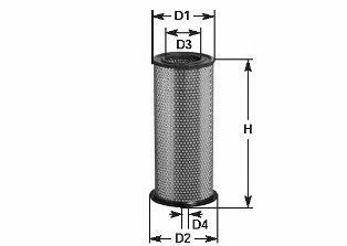 Imagine Filtru aer CLEAN FILTERS MA1401