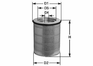 Imagine Filtru aer CLEAN FILTERS MA1419