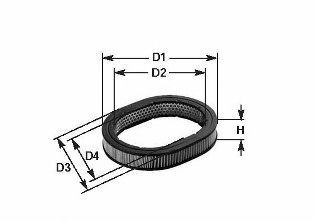 Imagine Filtru aer CLEAN FILTERS MA3003