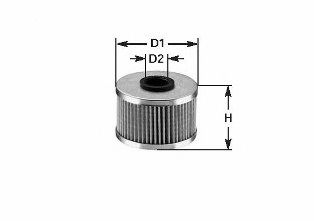 Imagine filtru combustibil CLEAN FILTERS MG1603