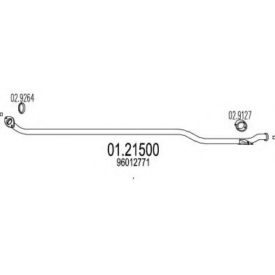 Racord evacuare MTS 01.21500
