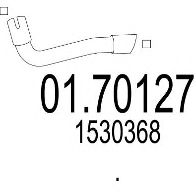 Imagine Racord evacuare MTS 01.70127